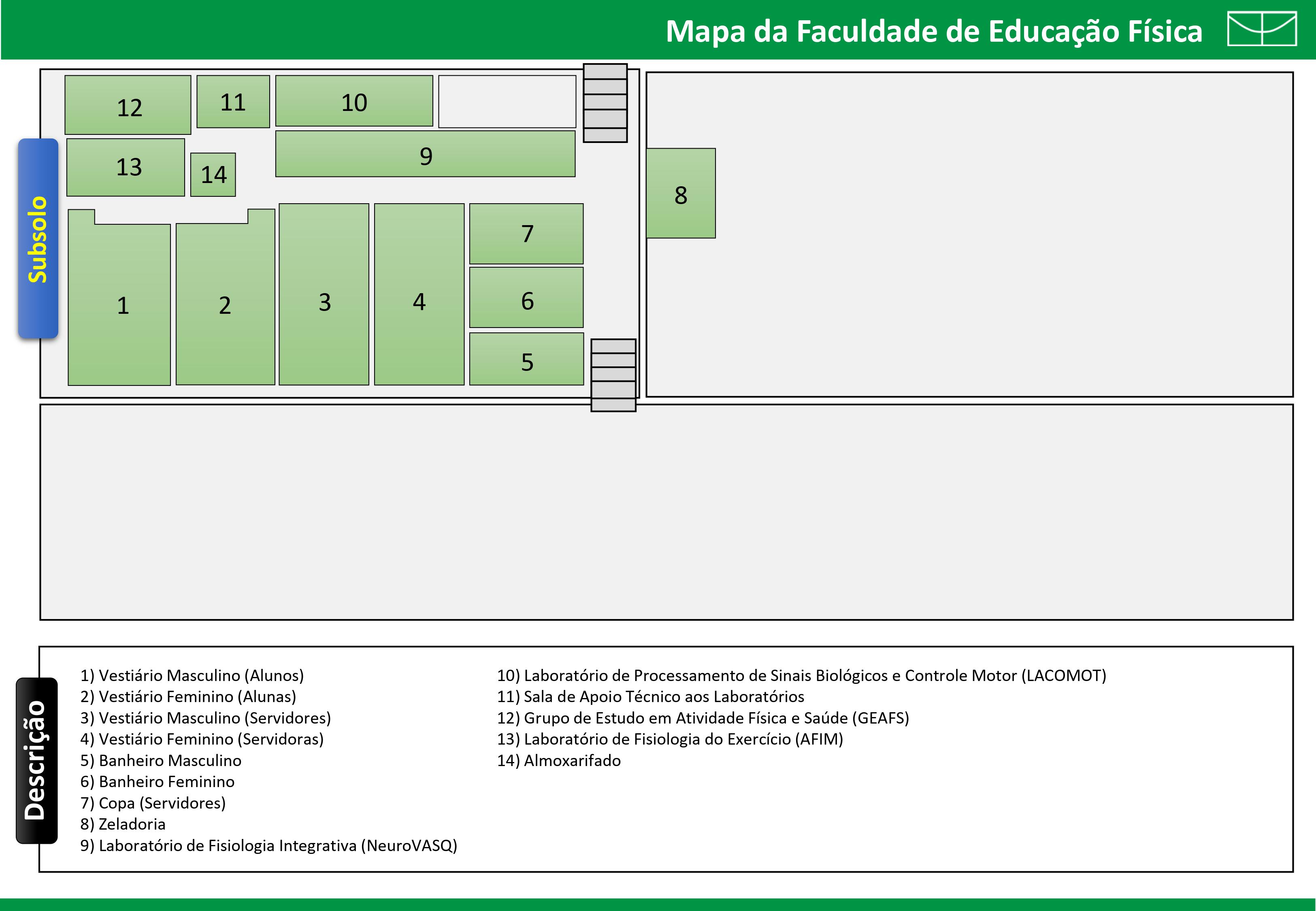 Mapa 2 Subsolo FEF