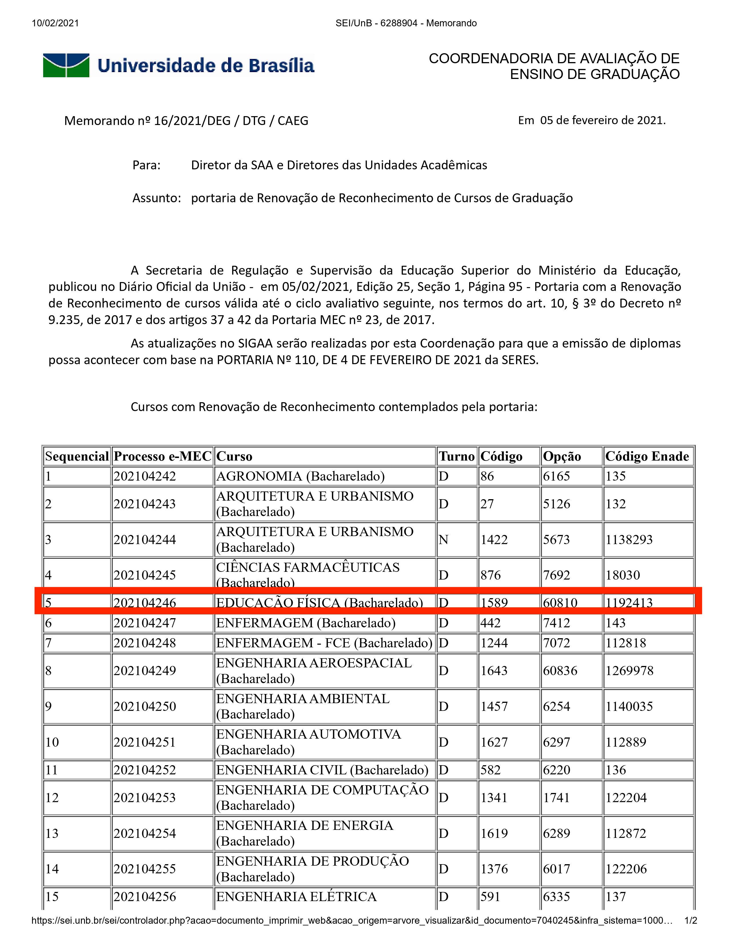 Renovação de Reconhecimento1